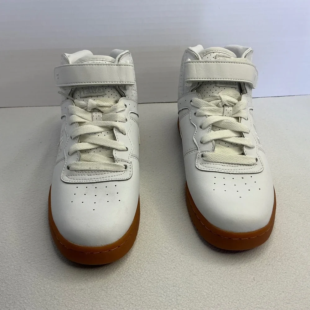 Fila Original Fitness Mid Womens White Gum Sole Sneakers 3VF80128-156 Size 6‎